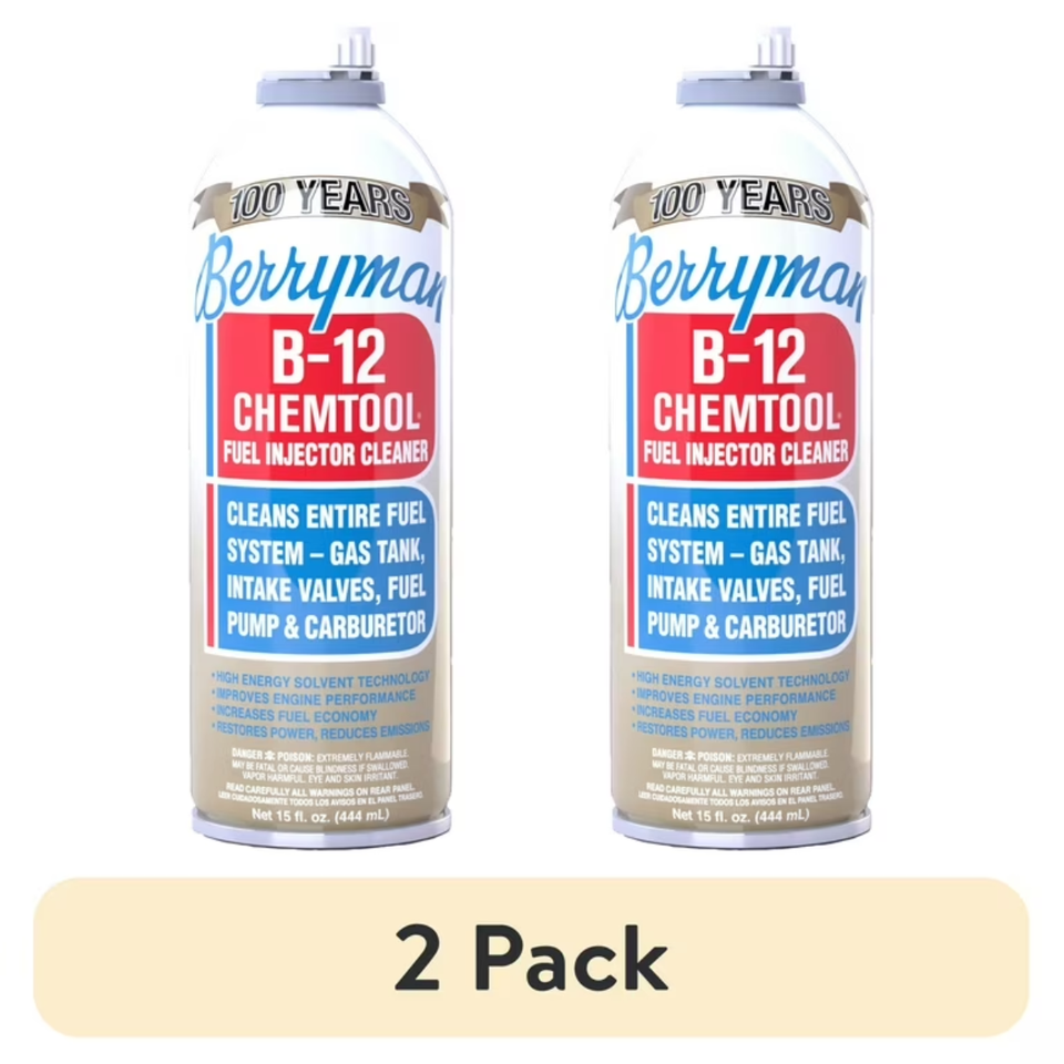 Berryman B-12 Chemtool Fuel Injector Cleaner – Cleans Entire Fuel System - 444mL