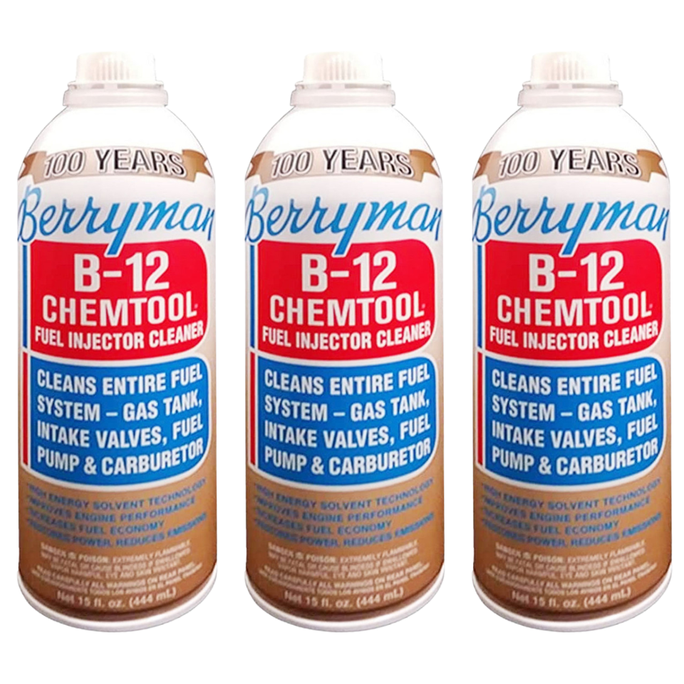 Berryman B-12 Chemtool Fuel Injector Cleaner – Cleans Entire Fuel System - 444mL