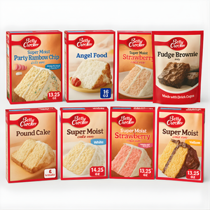 Betty Crocker Super Moist Cake Mixes Various Flavors - USA Imported