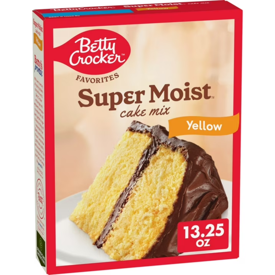Betty Crocker Super Moist Cake Mixes Various Flavors - USA Imported