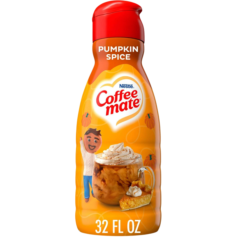 Coffee Mate Liquid Coffee Creamer – Imported from USA, Available in UK, - (946 ml), 32 fl oz Bottles