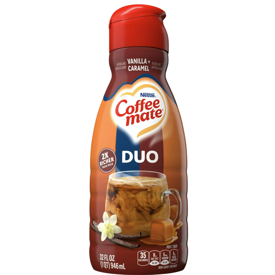 Coffee Mate Liquid Coffee Creamer – Imported from USA, Available in UK, - (946 ml), 32 fl oz Bottles