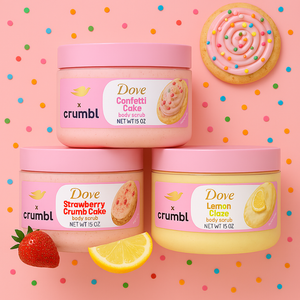 Dove Crumbl Limited Edition Body Scrub 425 g Collection | Imported from USA | Available in UK