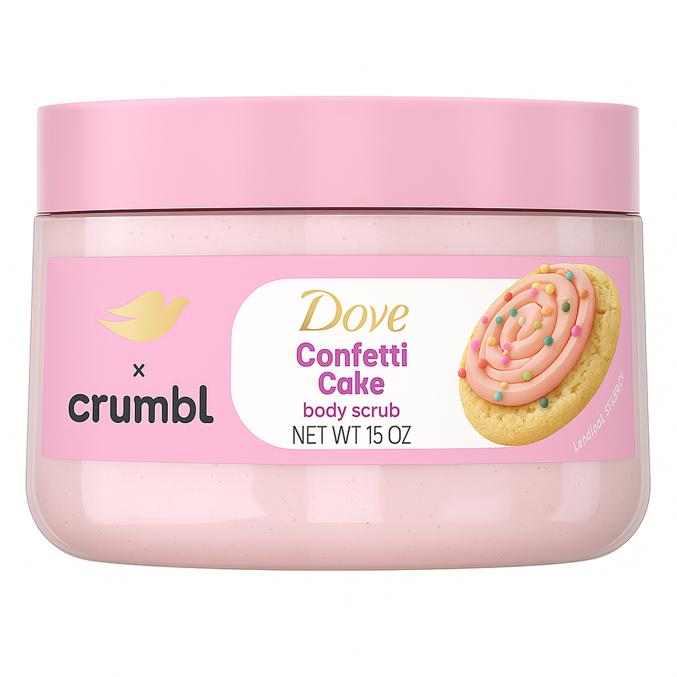 Dove Crumbl Limited Edition Body Scrub 425 g Collection | Imported from USA | Available in UK