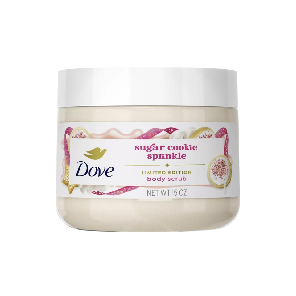 Dove Limited Edition Body Scrub – Sugar Cookie, Gingerbread & Hot Cocoa, (443.6 ml) Each
