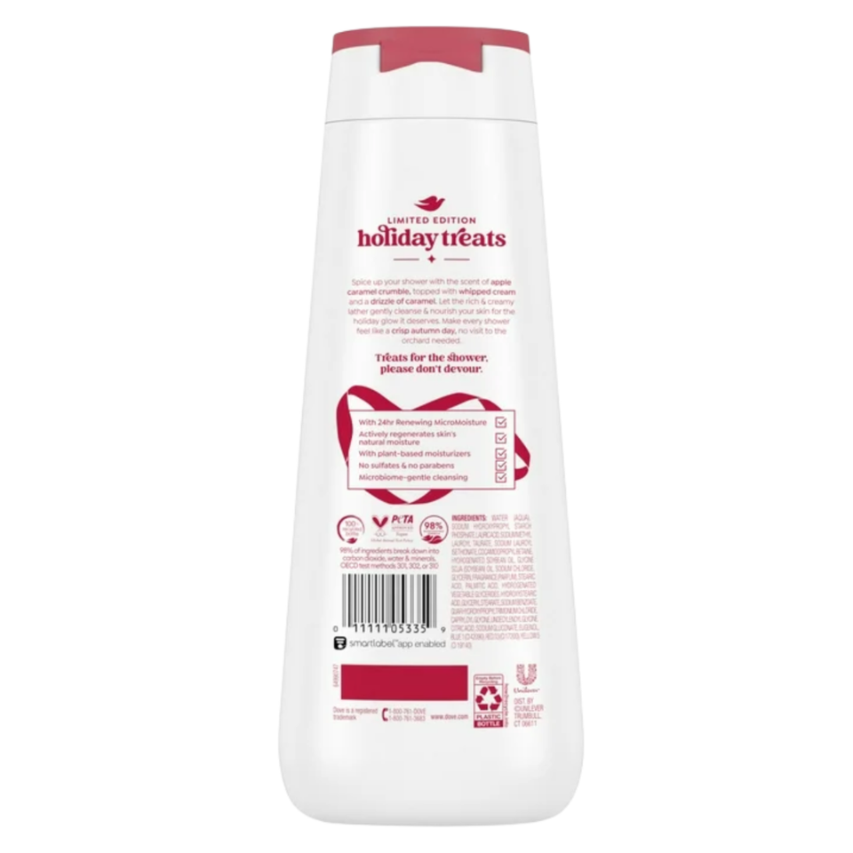 Dove Apple Cider Caramel Moisturizing Body Wash - Limited Edition, (591 ml)