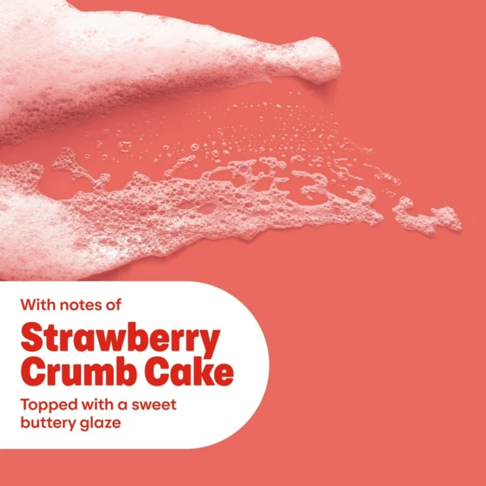 Dove Crumbl Limited Edition Beauty Bar Confetti Cake & Strawberry Crumb Cake (425g) - 4 Bars