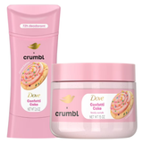 Dove Crumbl Confetti Cake Body Scrub & 72h Deodorant Limited Edition Gift Set – Imported USA