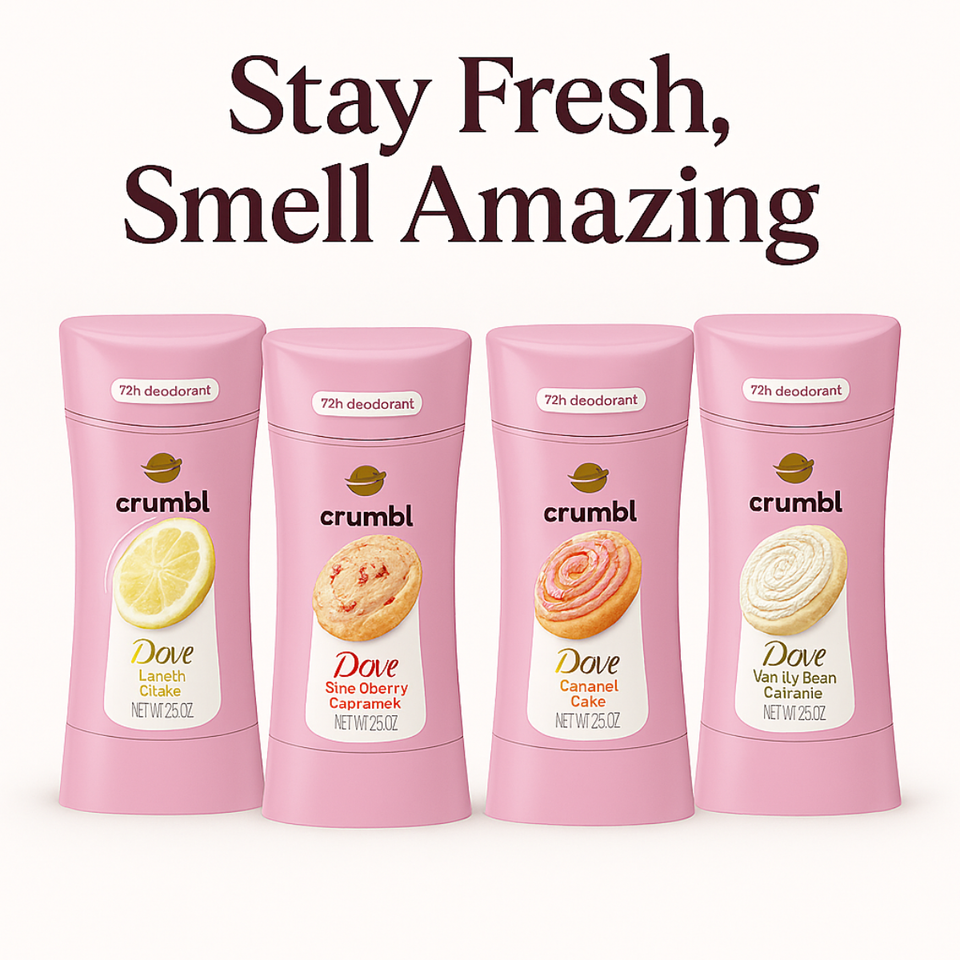 Dove Crumbl Deodorant Stick – 72H Odor Protection - Limited Edition - 74g