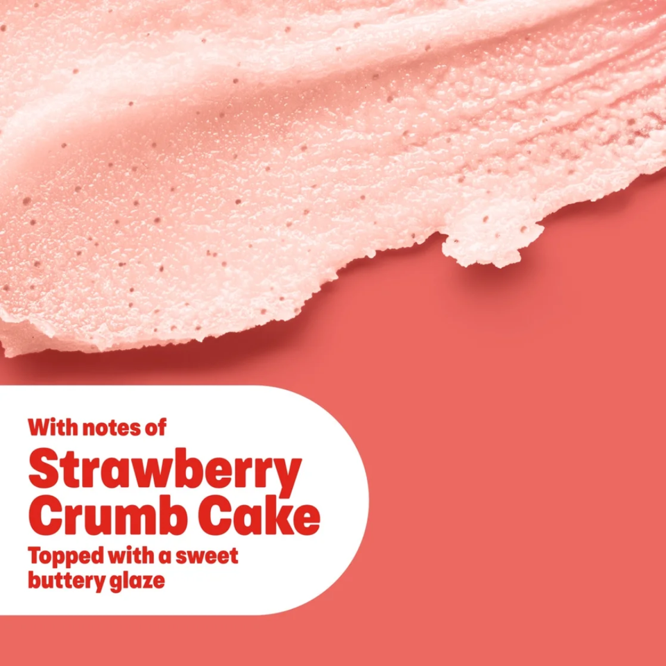 Dove Crumbl Strawberry Crumb Cake Body Scrub & 72h Deodorant Limited Edition Gift Set – Imported USA