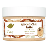 Dove Limited Edition Spiced Chai Latte Body Scrub with Moisturizing Cream, (298 g)