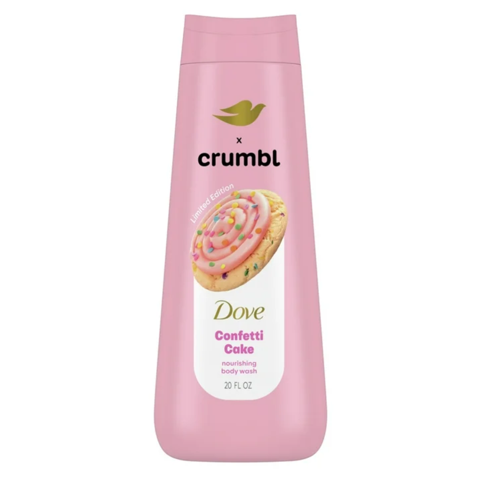 Dove Crumbl Limited Edition Confetti Cake Body Care Gift Set, 3 Count