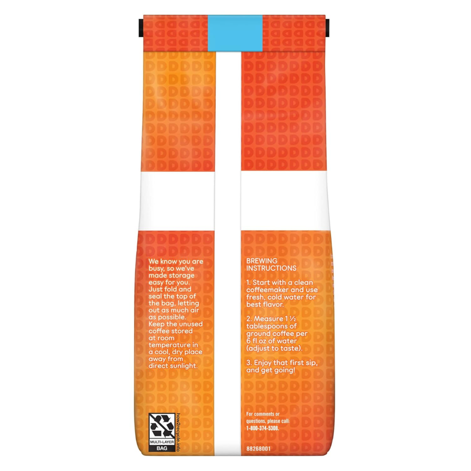 Dunkin’ French Vanilla Ground Coffee, 355 ml – Imported from USA