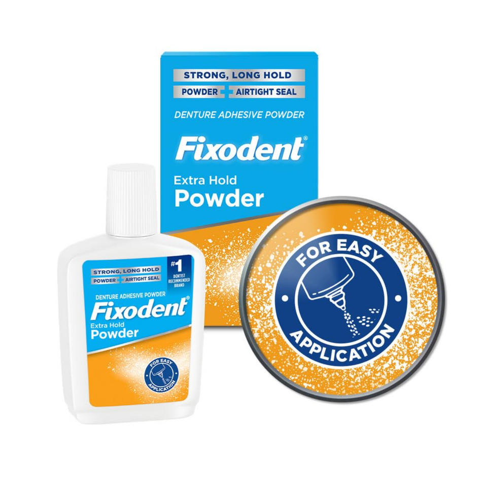 Fixodent Extra Hold Denture Adhesives, 76g - USA Import