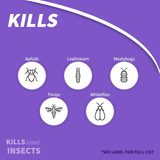 Bonide Systemic Houseplant Insect Control – Protects Indoor & Outdoor Plants from Aphids & Whiteflie -  237 ml