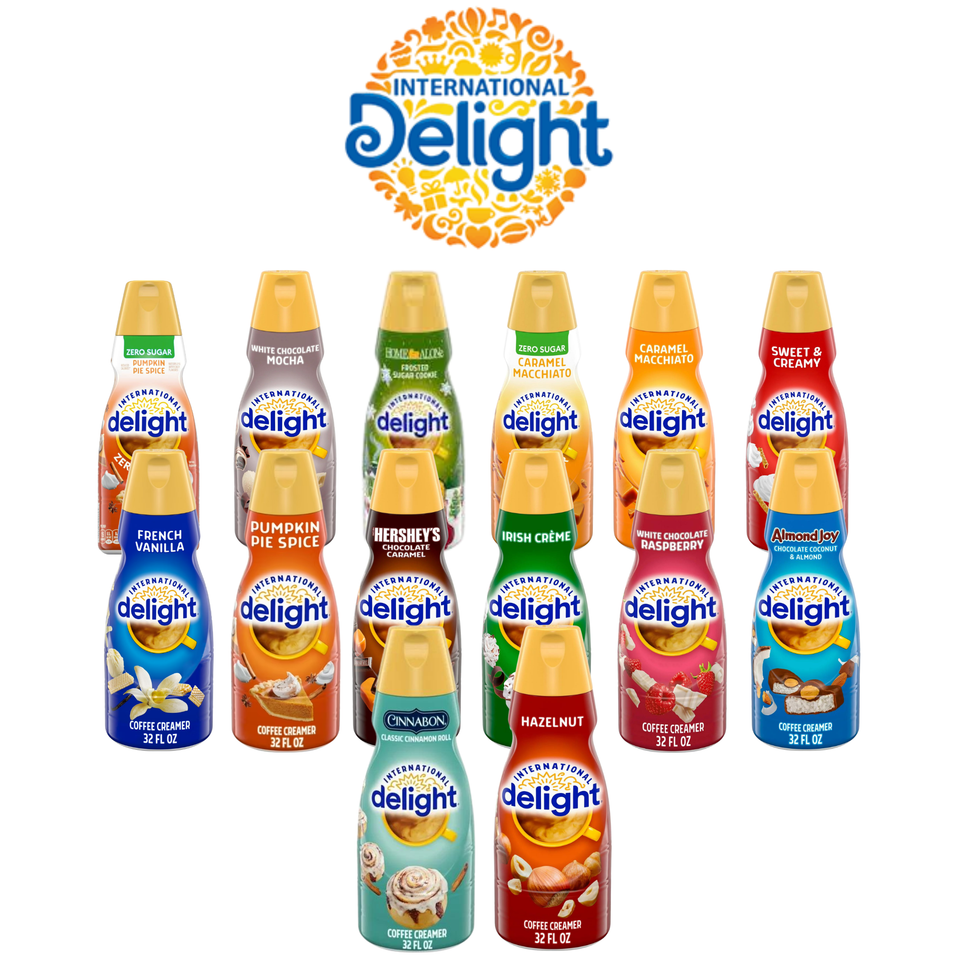 International Delight Coffee Creamer – Imported from USA, Available in UK, 946 ml Bottles