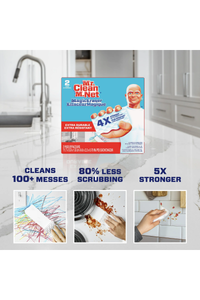 Mr. Clean Magic Eraser,  Extra Durable - 2 Count - USA Import