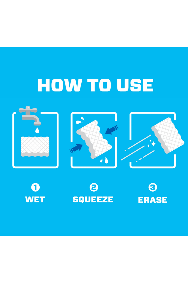 Mr. Clean Magic Eraser,  Extra Durable - 2 Count - USA Import