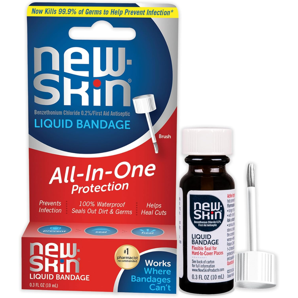 New-Skin Liquid Bandage for Cuts & Scrapes, All-In-One Protection - 10 ml