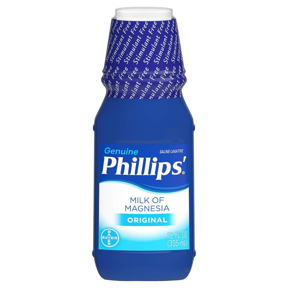 Phillips' Milk of Magnesia Liquid Magnesium Saline Laxative Original - 355 ml