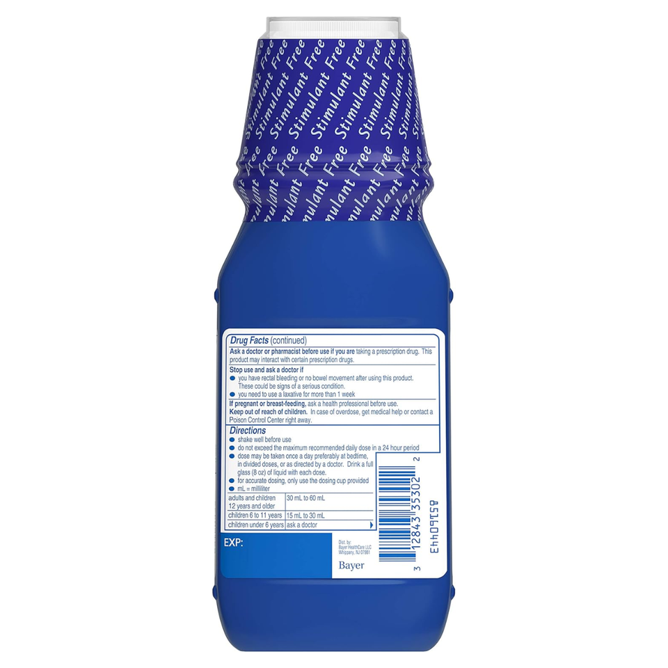 Phillips' Milk of Magnesia Liquid Magnesium Saline Laxative Original - 355 ml