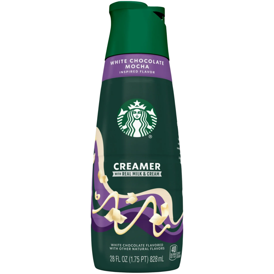 Starbucks Liquid Coffee Creamer – Imported from USA, Available in UK, 828 ml Bottles