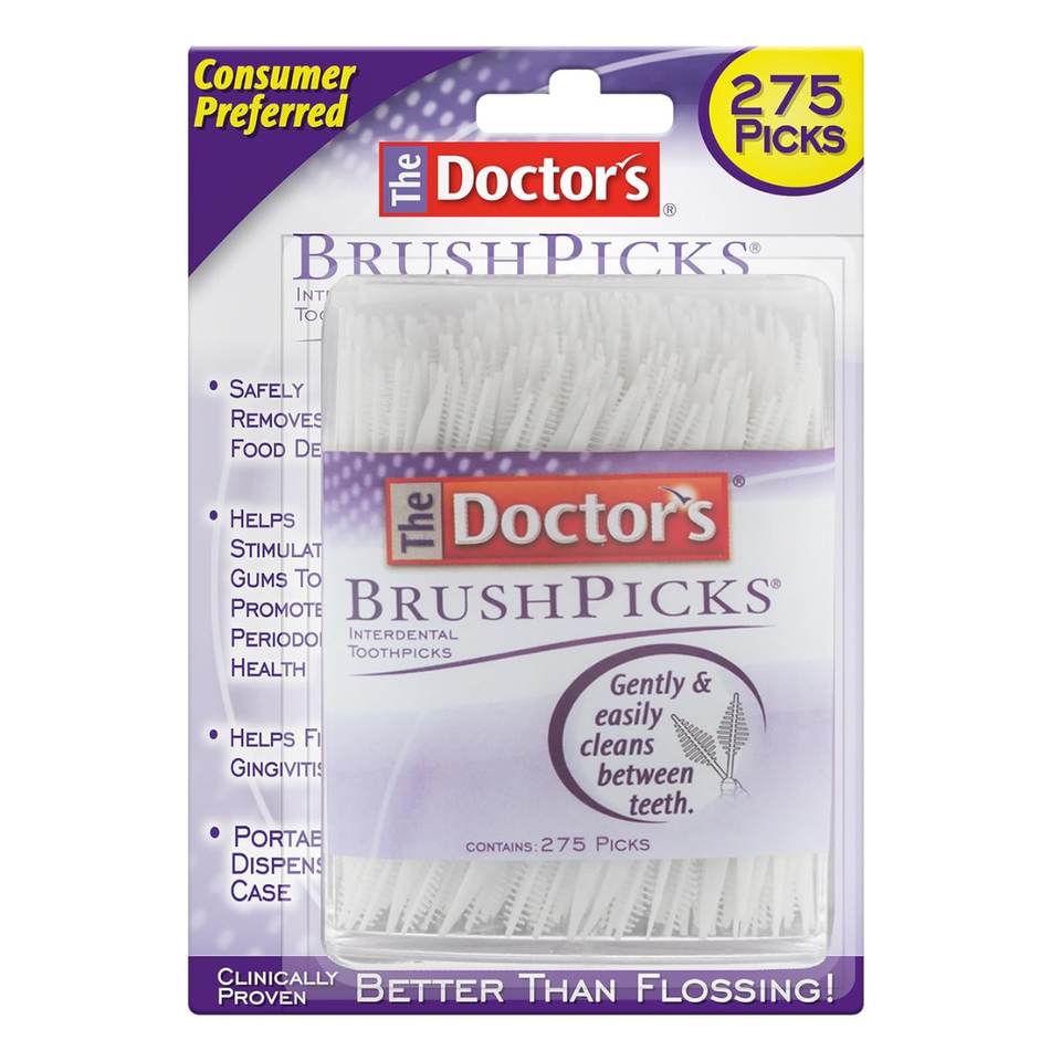 The Doctor’s BrushPicks Interdental Toothpicks | 275 Count