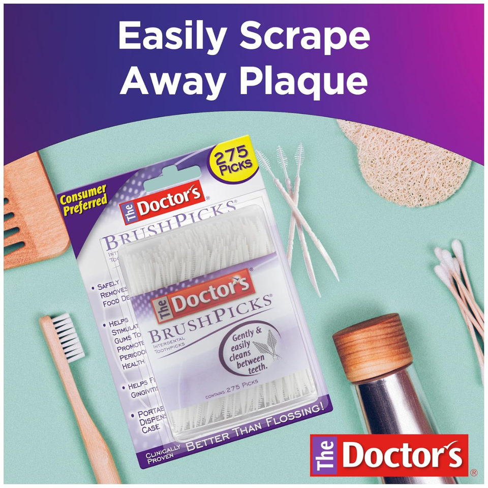 The Doctor’s BrushPicks Interdental Toothpicks | 275 Count