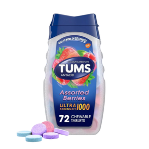 TUMS Antacid – Ultra Strength 1000 / Extra Strength 750 – Assorted Flavors – Imported from USA (Dispatched from UK)