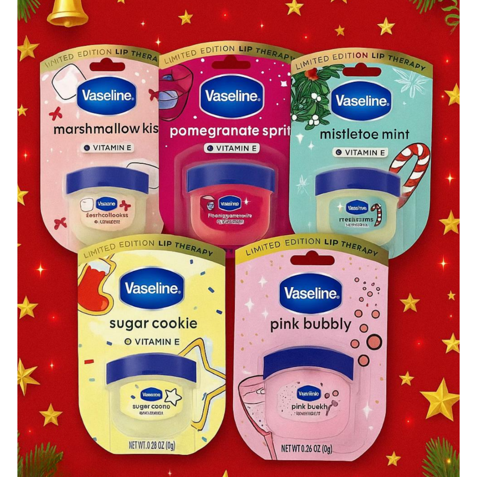 Vaseline Therapy Lip Balm 7g – Holiday Limited Edition – Multiple Flavors Available