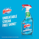 Windex Original Glass Cleaner Spray, Streak-Free Shine, 680 ml Bottle Made with 100% Ocean Bound Plastic