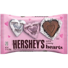 Hershey's Milk Chocolate Hearts Valentine's Day Candy, Bag 9.2 oz