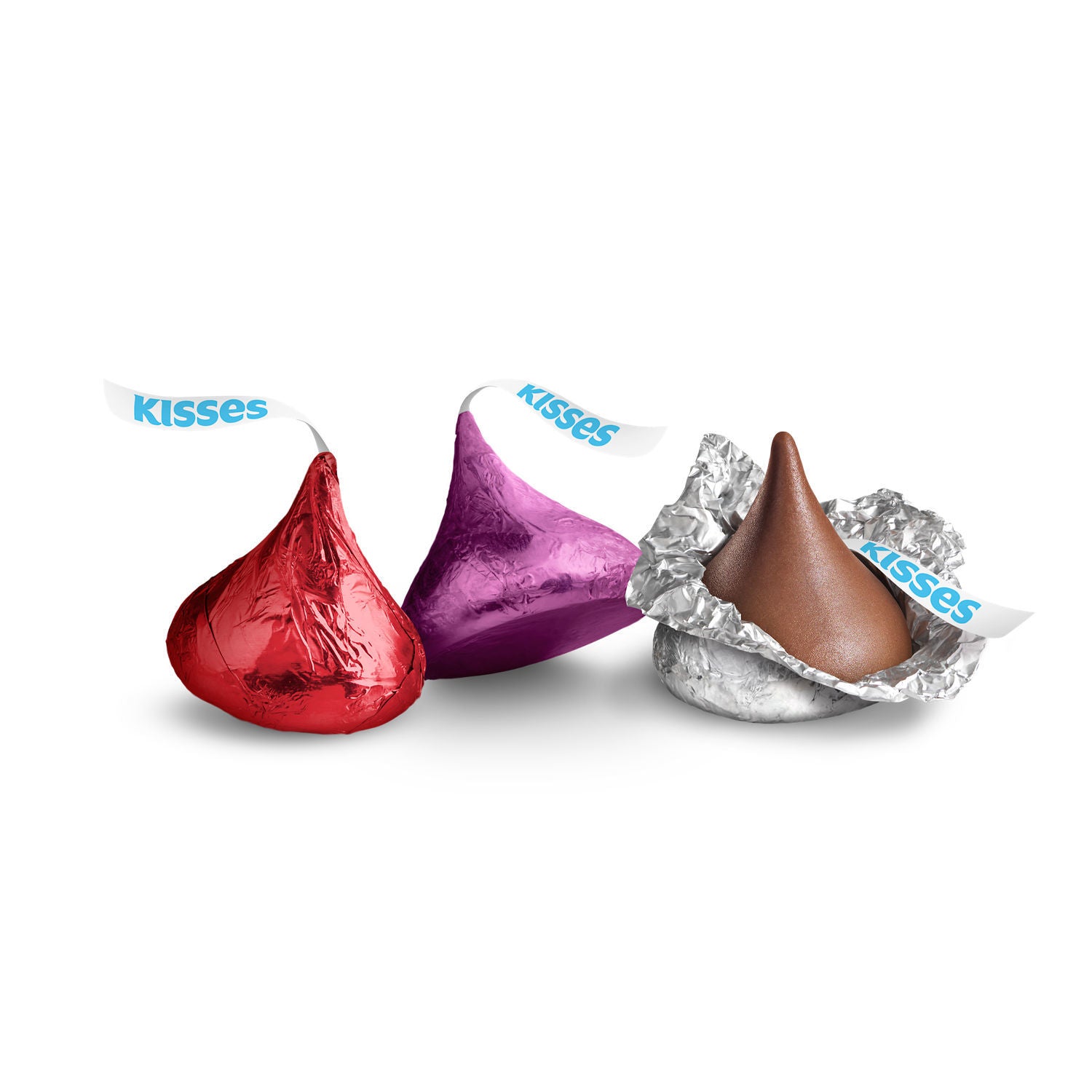 Hershey's Kisses Milk Chocolate Valentine's Day Candy, Bag 10.1 oz