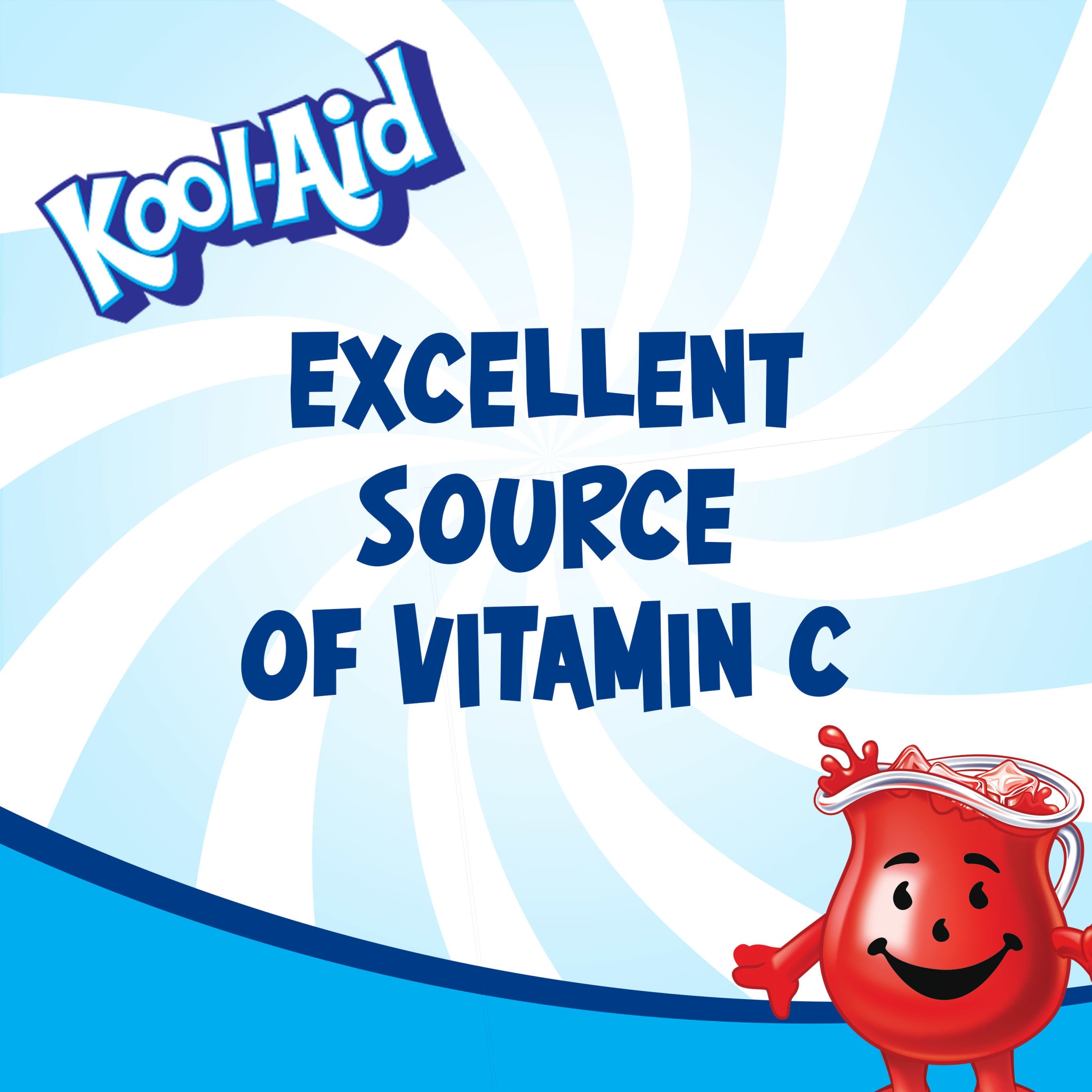 Kool-Aid Sugar Sweetened Tropical Punch Powdered Drink Mix, 19 oz. Canister