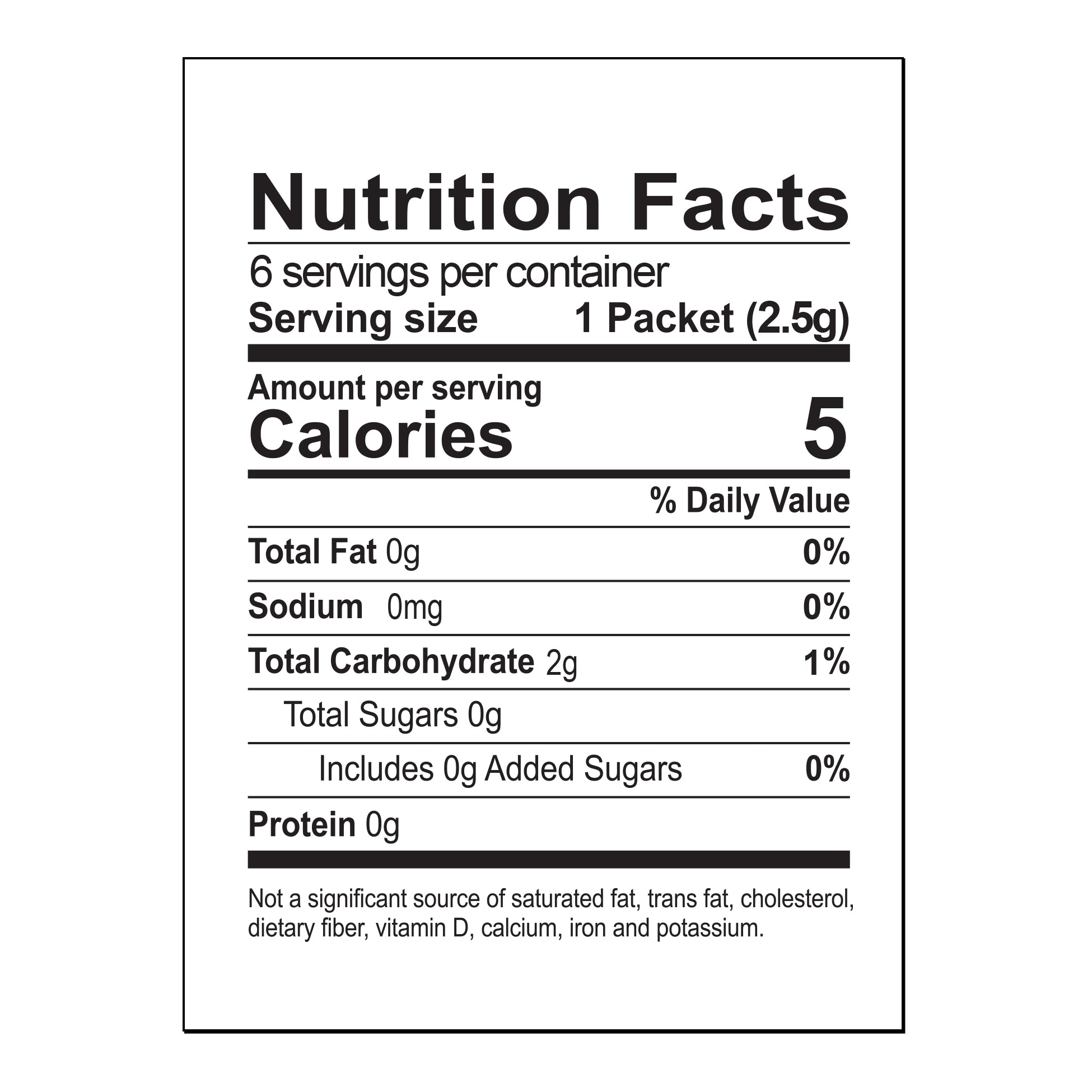 Crush, Sugar Free, Powder Drink Mix, Pineapple, 6ct, on-the-Go