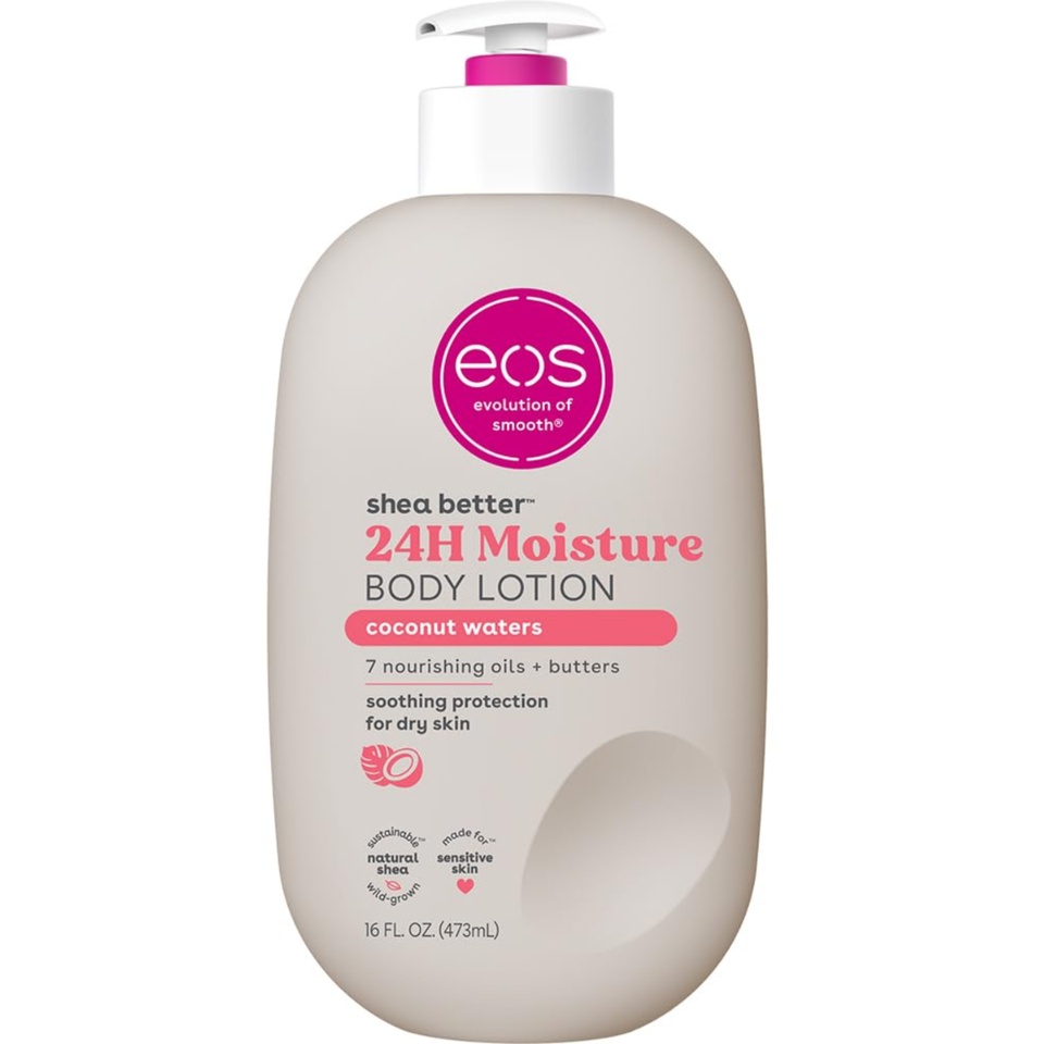 eos Shea Better Body Lotion - Coconut Waters, Made for Dryness, (473 ml) - Imported From USA - Available In UK