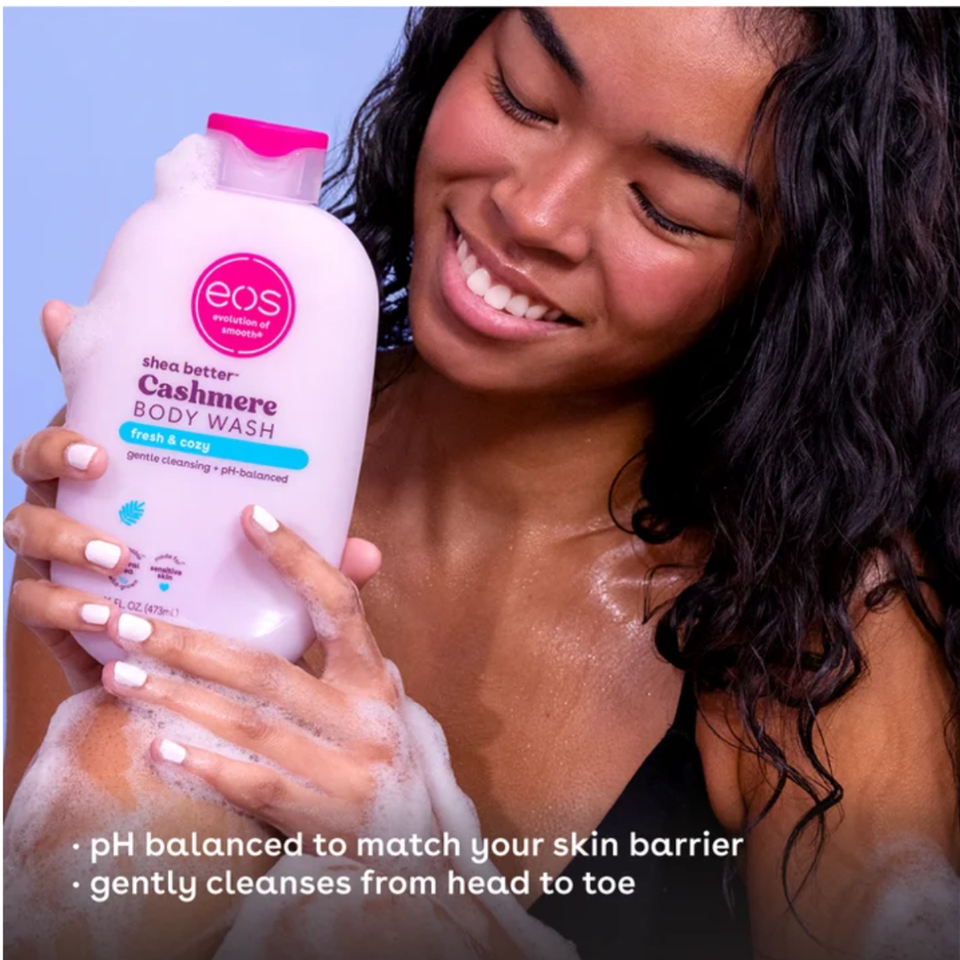eos Shea Better Cashmere Body Wash - Fresh & Cozy (473 ml) - Imported From USA - Dispatch From UK
