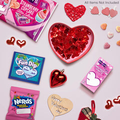 Brach's Valentine's Day Tiny Conversation Hearts, Friendship Exchange, 1 oz Boxes, (pack of 4)