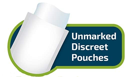 A Little Discretion, Please | 60 Individually Wrapped Flushable Wipes For Adults in Discreet Unmarked Packaging | Unscented, Septic and Sewer Safe | Travel Wipes, Individual Wipes Biodegradable