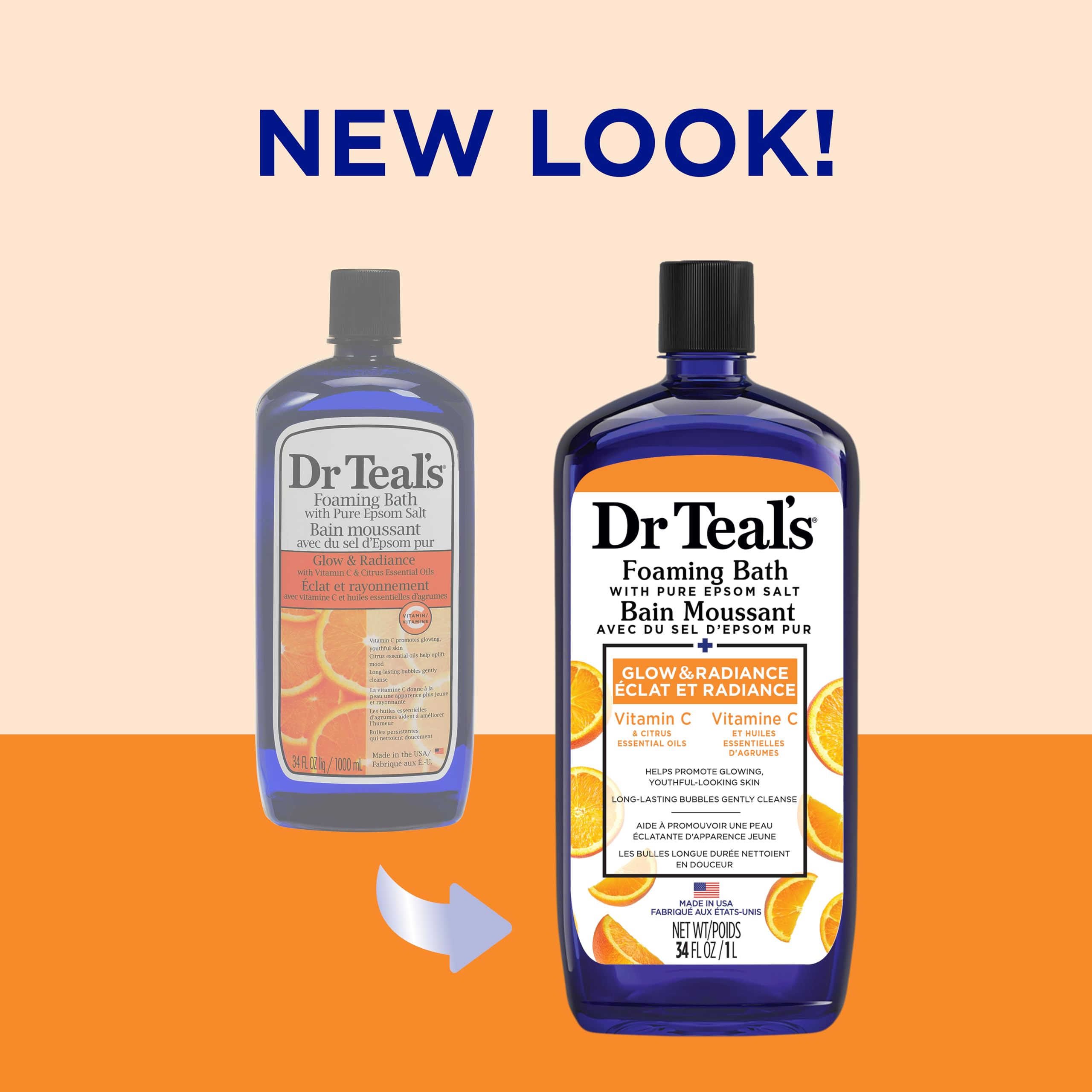 Dr Teal's Vitamin C Foaming Bath
