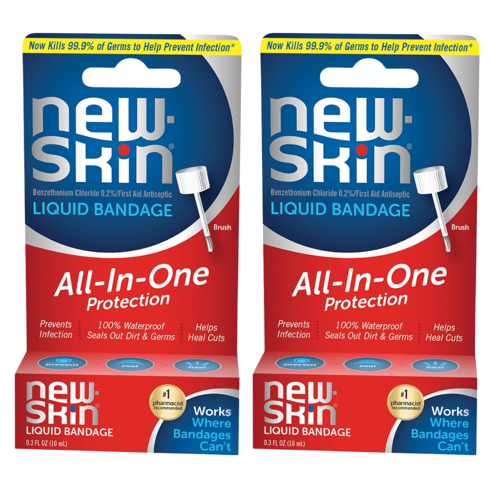New-Skin Liquid Bandage for Cuts & Scrapes, All-In-One Protection - 10 ml