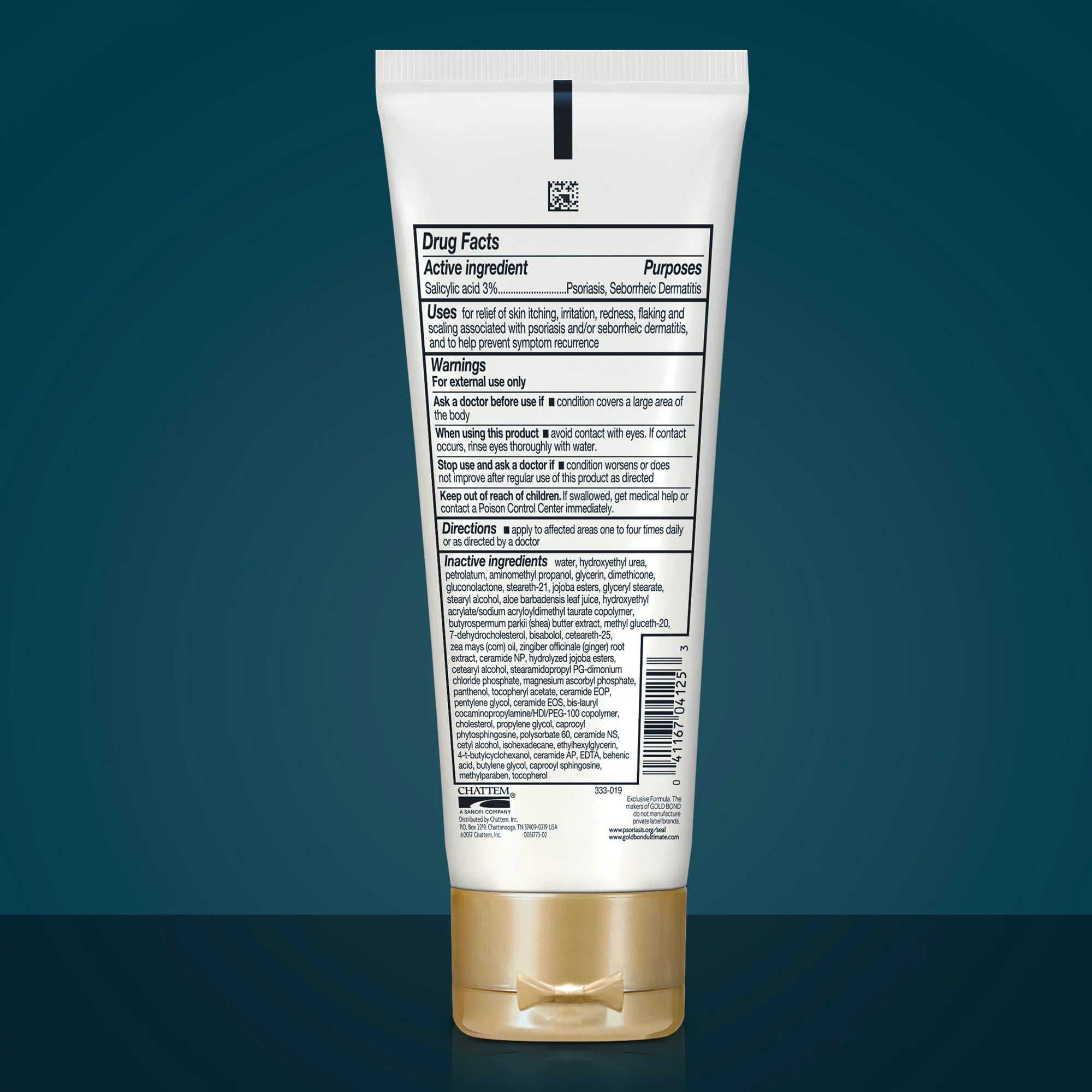 Gold Bond Ultimate Cream, Multi-Symptom Psoriasis Relief, 4oz Tube