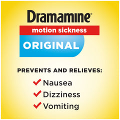 Dramamine Motion Sickness Original, 36 Count