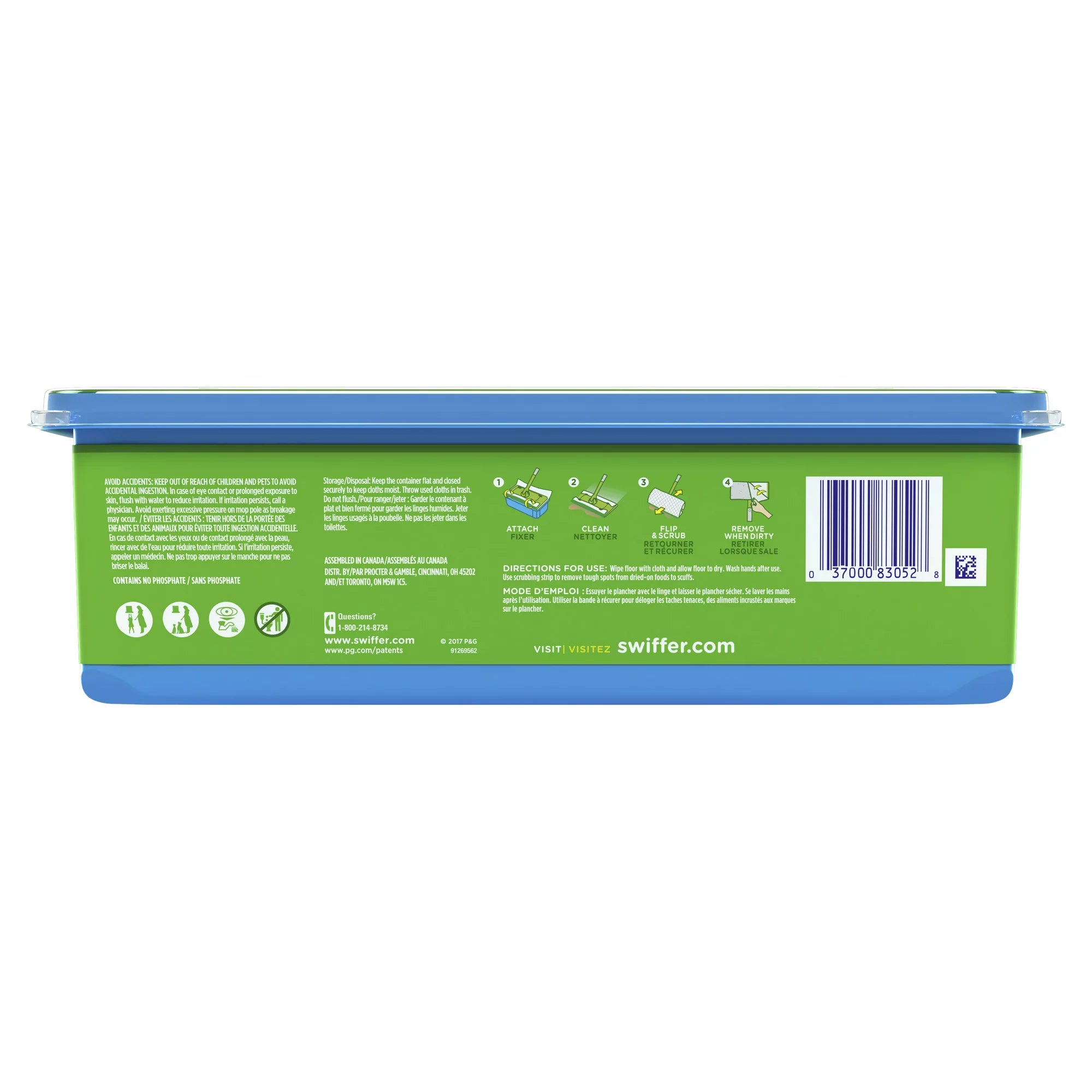 Swiffer Sweeper Wet Pad Refills, Gain Original Scent, 24 Ct