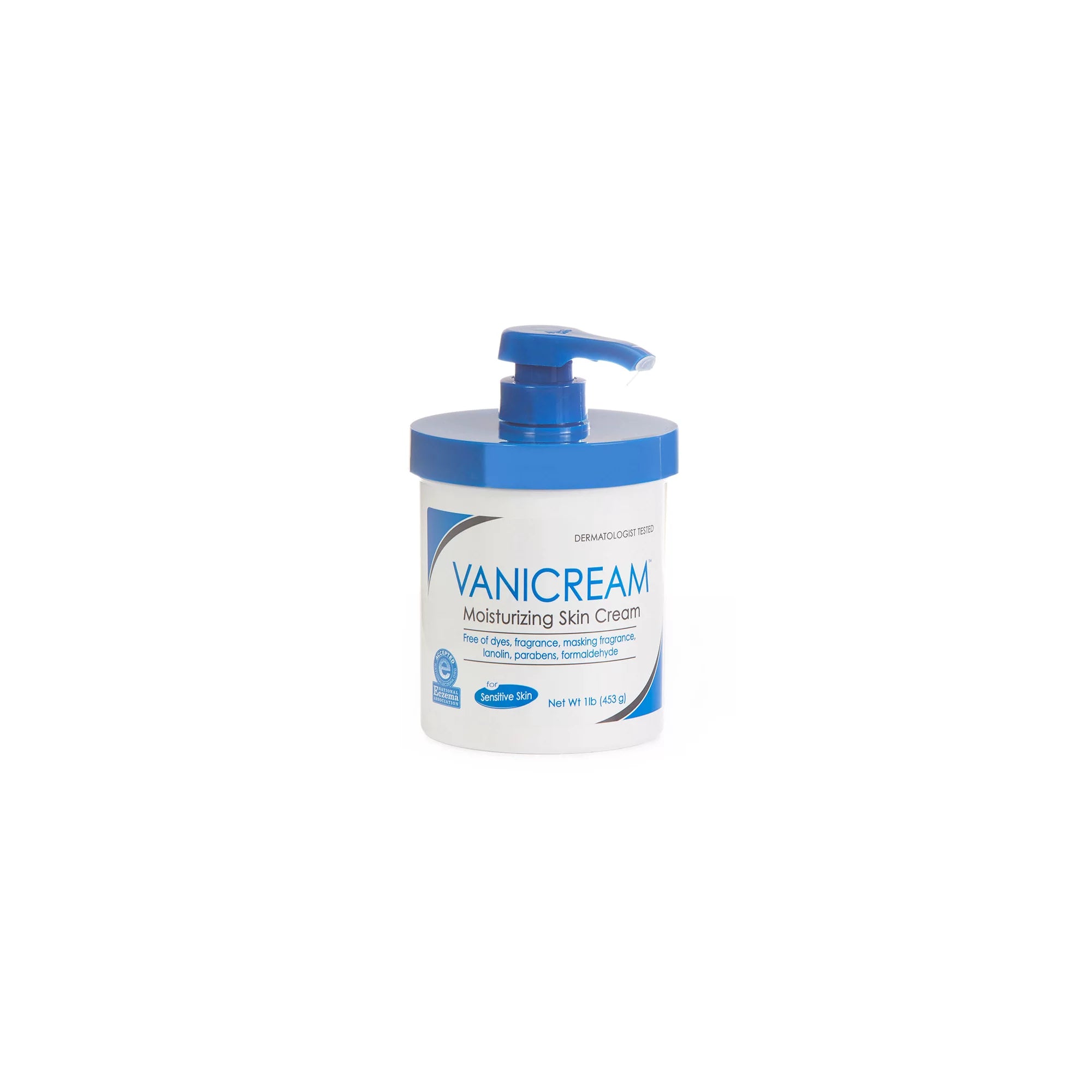 Vanicream Moisturizing Skin Cream 16 Oz. Pump