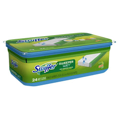 Swiffer Sweeper Wet Pad Refills, Gain Original Scent, 24 Ct