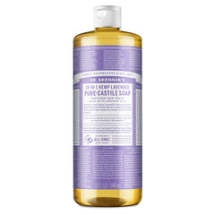 Dr. Bronner's Pure-Castile Liquid Soap – Lavender – 32 oz