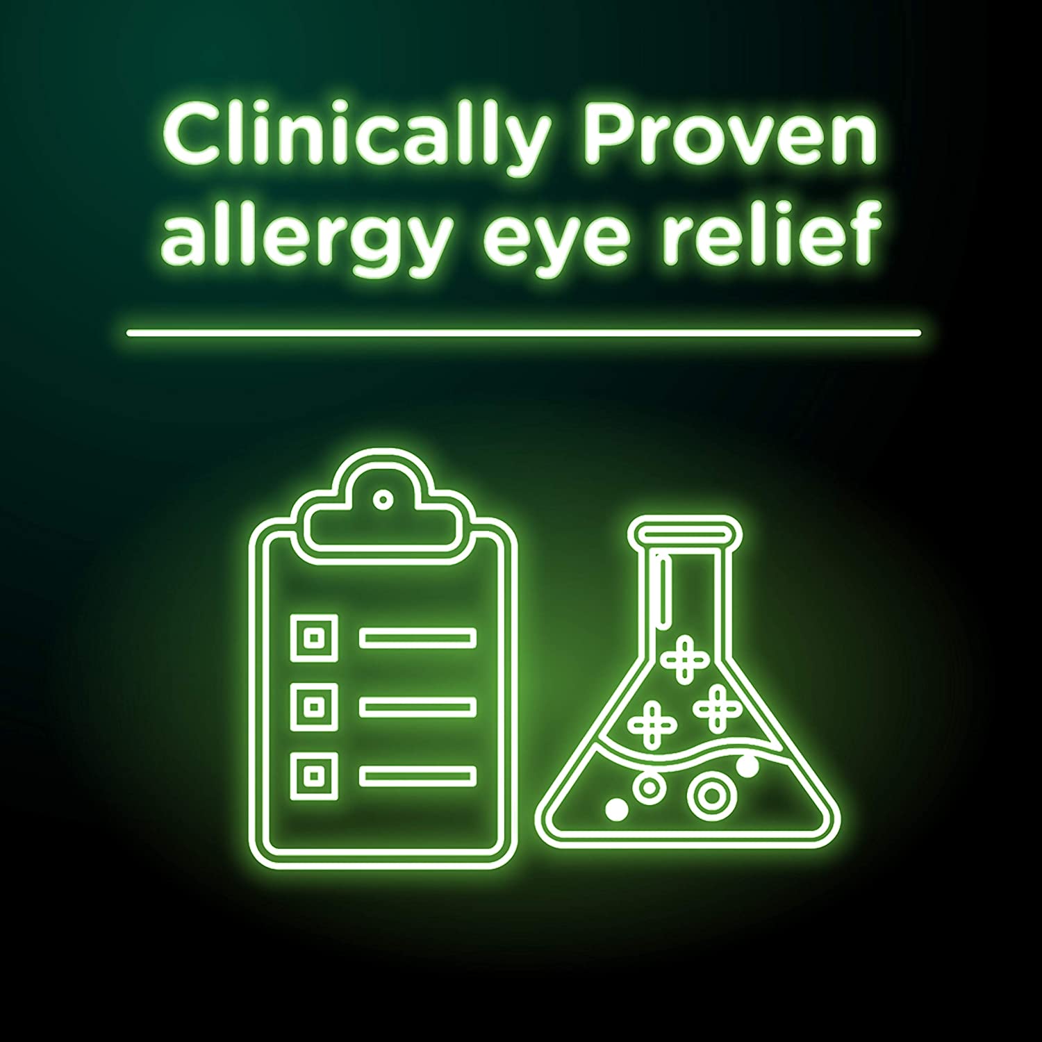 Visine Allergy Eye Relief Multi-Action Antihistamine & Redness Relief Eye Drops, 0.5 fl. oz (Pack of 2)