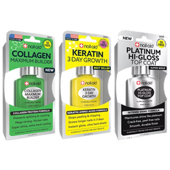 3PK OF COLLAGEN BASE + KERATIN GROWTH + PLATINUM