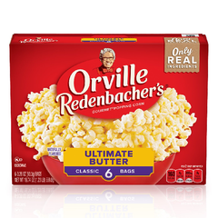 Orville Redenbacher's Ultimate Butter Microwave Popcorn, 3.29 Oz, 93.3g, 12 Ct